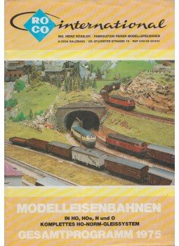 Rössler, Heinz - ROCO International Modelleisenbahnen Gesamtprogramm 1975 Rössler, Heinz - ROCO International Modelleisenbahnen Gesamtprogramm 1975, Salzburg 1975 antikvár könyv