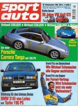 Jürgen Schwarz - Sport Auto 1995/9 September Jürgen Schwarz - Sport Auto 1995/9 September, Stuttgart 1995 antikvár könyv