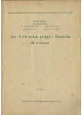 Gondi József,Rezső Margit,Jenesi György - Az 1848 utáni polgári filozófia fő irányai