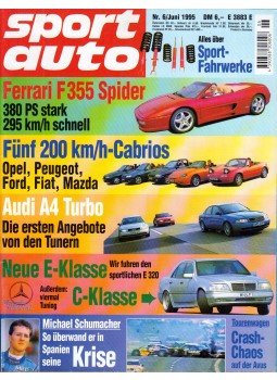 Jürgen Schwarz - Sport Auto 1995/6 Juni, Stuttgart 1995 antikvár könyv