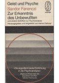 Ferenczi Sándor - Zur Erkenntnis des Unbewußten