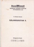 Becker Sándor - Szilárdságtan II.