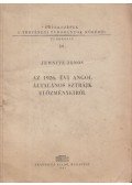 Jemnitz János - Az 1926. évi angol általános sztrájk előzményeiről