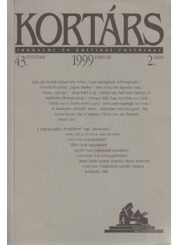 Kis Pintér Imre - Kortárs 1999/2. február Kis Pintér Imre - Kortárs 1999/2. február, Budapest 1999 antikvár könyv