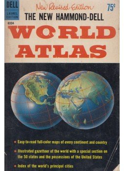  - The New Hammond-Dell World Atlas, New York 1962 antikvár könyv
