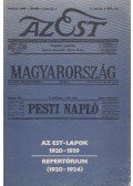 Pesti Ernő - Az Est-lapok 1920-1939