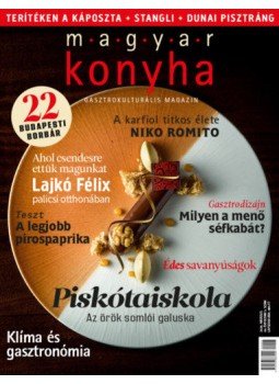  - Magyar Konyha - 2020. március (44. évfolyam 3. szám) - Gasztrokulturális magazin + Borok és ételek, 22 bor és recept, null 2020 antikvár könyv
