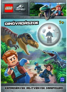 - Lego Jurassic World - Dínóvadászok - Ajándék járőr minifigura!, null 2020 antikvár könyv