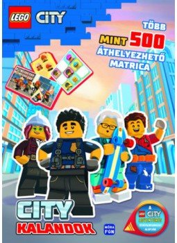  - Lego City - City kalandok - Több mint 500 áthelyezhető matrica!, null 2020 antikvár könyv