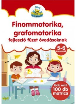  - Finommotorika, grafomotorika fejlesztő füzet óvodásoknak - Több mint 100 db matricával, null 2020 antikvár könyv