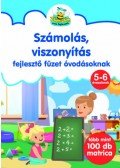 Dávid Ildikó,Szabó Zsolt,Zsolnai Virág - Számolás, viszonyítás - fejlesztőfüzet óvodásoknak - Több mint 100 db matricával