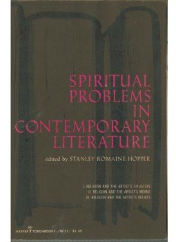 Stanley Romaine Hopper - Spiritual Problems in Contemporary Literature,  1957 antikvár könyv