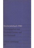 Reinhold Grimm,Jost Hermand - Brecht-Jahrbuch 1980