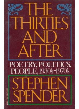 Stephen Spender - The Thirties and After Stephen Spender - The Thirties and After, New York 1979 antikvár könyv