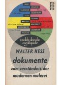 Hess, Walter - Dokumente zum Verständnis der modernen Malerei