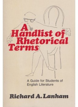 Richard A. Lanham - The Handlist of Rhetorical Terms,  1969 antikvár könyv