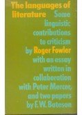 Roger Fowler - The Languages of Literature