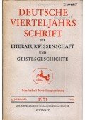 Richard Brinkmann,Hugo Kuhn - Deutsche Vierteljahrsschrift für Literaturwissenschaft und Geistesgeschichte - 45.Jahrgang 1971 Mai: Sonderheft Forschungreferate