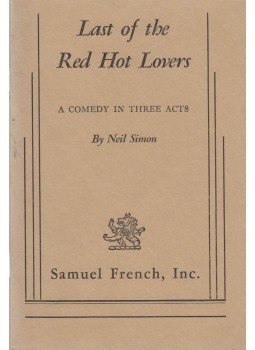 Neil Simon - Last of the Red Hot Lovers Neil Simon - Last of the Red Hot Lovers, New York 1970 antikvár könyv