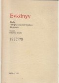 Scheiber Sándor - Évkönyv 1977/78