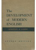 Stuart Robertson,Frederic G. Cassidy - The Development of Modern English