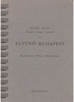 Frankl Aliona, Lugosi Lugo László - Eltűnő Budapest Frankl Aliona, Lugosi Lugo László - Eltűnő Budapest, Budapest 1994 antikvár könyv