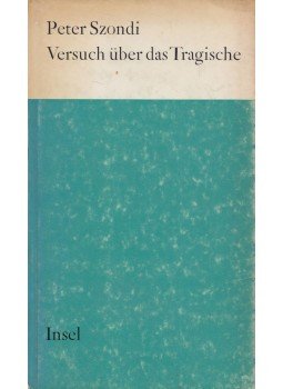 Peter Szondi - Versuch über das Tragische, Frankfurt am Main 1964 antikvár könyv