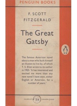 F. Scott Fitzgerald - The Great Gatsby F. Scott Fitzgerald - The Great Gatsby, 1954 antikvár könyv