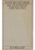 Hans Blumenberg - Die Legitimitat Der Neuzeit