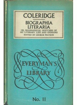 Coleridge, Samuel Taylor - Biographia Literaria Coleridge, Samuel Taylor - Biographia Literaria, London 1956 antikvár könyv