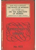 WOLLSTONECRAFT, MARY,Mill, John Stuart - The Rights of Woman / The Subjection of Women