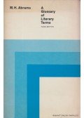 Abrams, M. H. - A glossary of literary terms