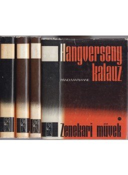 Pándi Marianne - Hangversenykalauz I-IV. Pándi Marianne - Hangversenykalauz I-IV., Budapest 1980 antikvár könyv