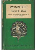 SWINBURNE, ALGERNON CHARLES - Poems and Prose