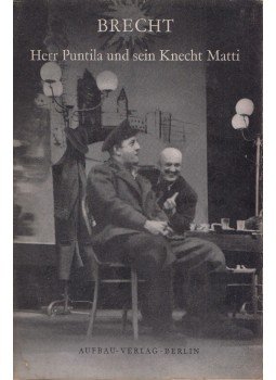 Brecht, Bertolt - Herr Puntila und sein Knecht Matti, Berlin 1951 antikvár könyv