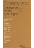 Wolf Peter Schnetz,Inge Meidinger-Geise - Interview: Erzählende Prosa aus Ungarn