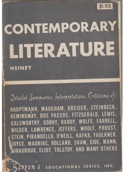 Donald Heiney - Essentials of Contemporary Literature, New York 1954 antikvár könyv