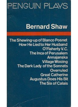 Shaw, George Bernard - Selected One Act Plays, Harmondsworth 1972 antikvár könyv