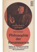 Karl Vorländer - Philosophie Der Renaissance