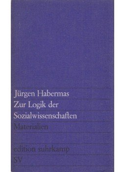 Habermas, Jürgen - Zur Logik der Sozialwissenschaften, Frankfurt am Main 1970 antikvár könyv
