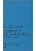 FUEGI, JOHN,Reinhold Grimm,Hermand, Jost - Brecht-Jahrbuch 1978