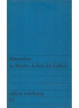 Brecht, Bertolt, Hecht, Werner - Materialien zu Brechts - "Leben des Galilei" Brecht, Bertolt, Hecht, Werner - Materialien zu Brechts - "Leben des Galilei", Frankfurt am Main 1965 antikvár könyv