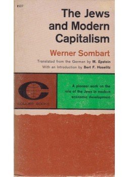 Werner Sombart - The Jews and Modern Capitalism, New York 1962 antikvár könyv