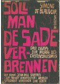 Beauvoir, Simone de - Soll man de Sade verbrennen