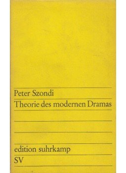 Szondi, Peter - Theorie des modernen Dramas, Frankfurt am Main 1963 antikvár könyv