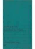 Jan Mukarovsky - Kapitel aus der Poetik