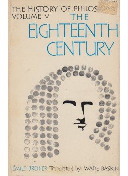 Emile Bréhier - The History of Philosophy Vol. 5: The Eighteenth Century, Chicago 1971 antikvár könyv