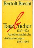Brecht, Bertolt - Tagebücher 1920-1922