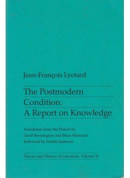 Lyotard, Jean-Francois - The Postmodern Condition, Minneapolis 1986 antikvár könyv