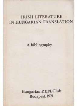 Kocztur Gizella - Irish Literature in Hungarian Translation, Budapest 1971 antikvár könyv